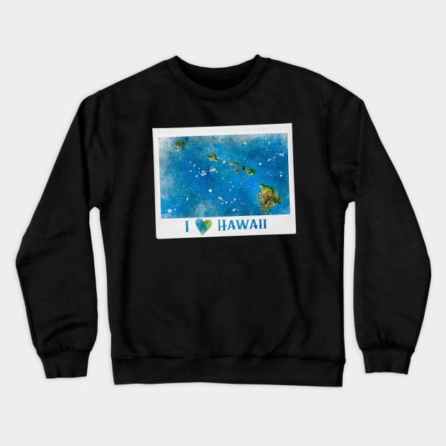 snapshot - i heart hawaii Crewneck Sweatshirt by mystudiocreate